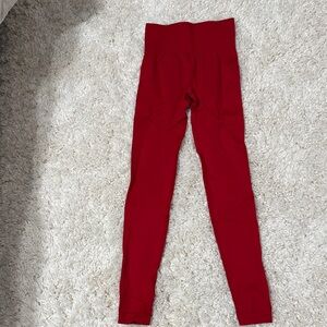 Bo + Tee women’s Red Leggings